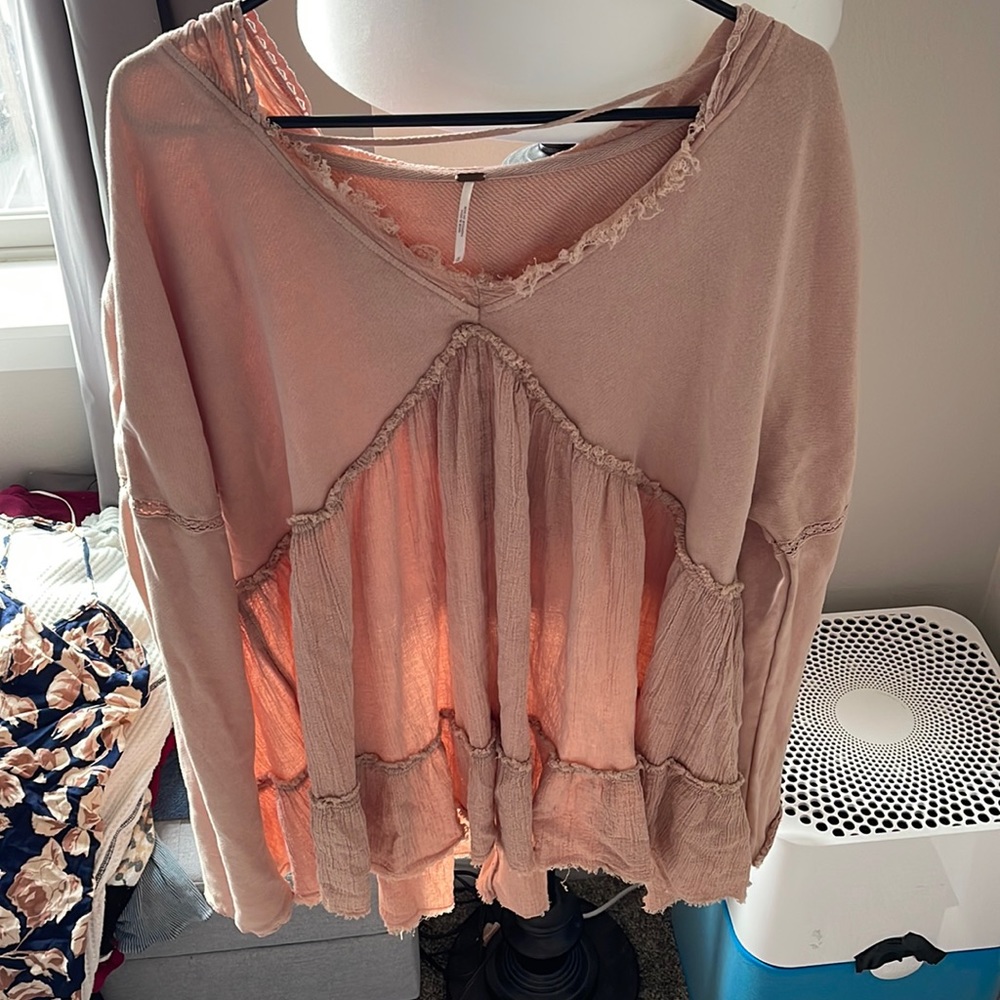 Free people hooded tunic